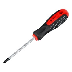 Отвертка MTX Fusion, PH2 х 100 мм, CrV, трикомпонентна дръжка "anti slip"