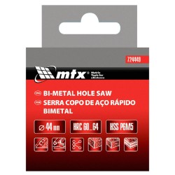 Curtain for metal MTX Bimetal, 44 mm