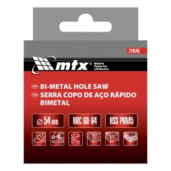 Curtain for metal MTX Bimetal, 54 mm